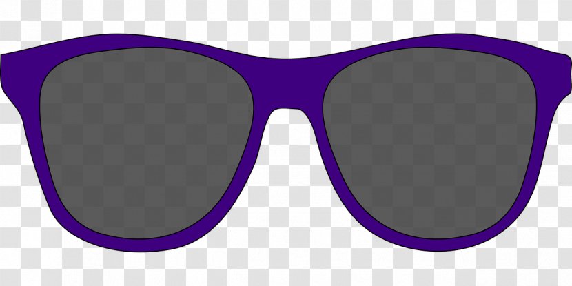 Sunglasses Goggles Clip Art - Lilac - Deal With It Transparent PNG