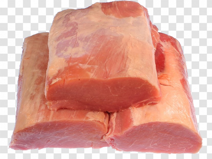 Ham Back Bacon Meat Domestic Pig Cordon Bleu - Flower Transparent PNG