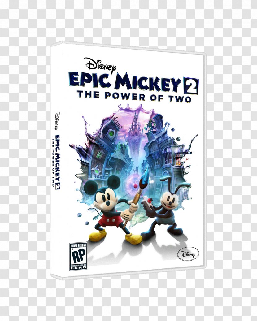 Epic Mickey 2: The Power Of Two Wii U Mouse - Video Game Software Transparent PNG