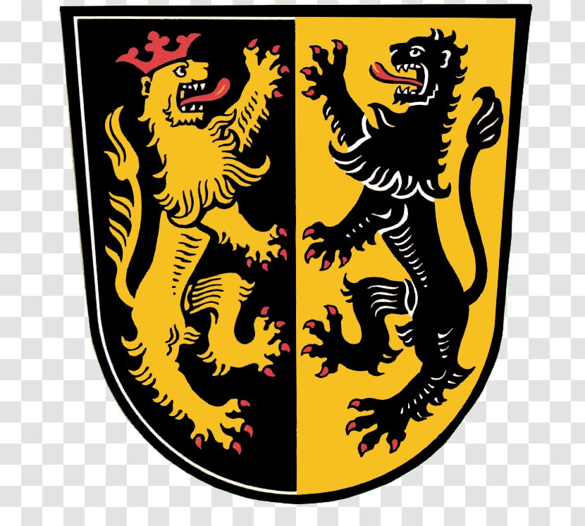Mühldorf Altötting Neu-Ulm Districts Of Germany Bajorország Járásai - Yellow - Hans Baur Transparent PNG