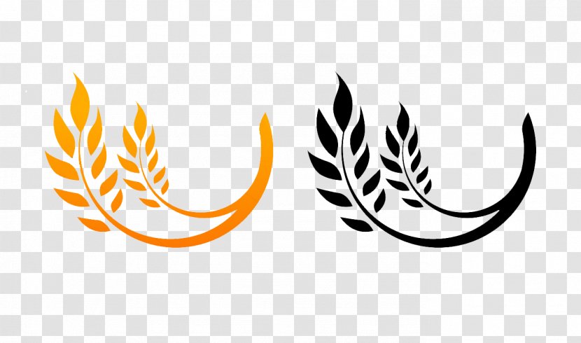 Wheat Ear Cereal Icon - Orange - Design Transparent PNG