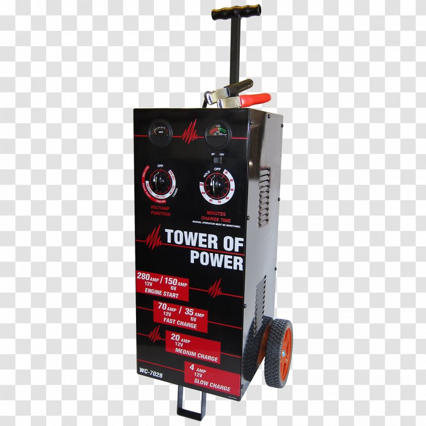 Battery Charger Auto Meter Products, Inc. VRLA Ampere - Power Tower Transparent PNG
