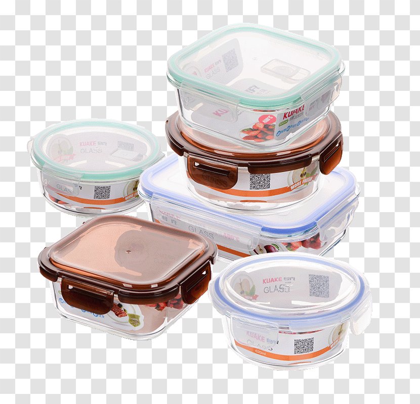Food Storage Containers Lid Bowl Plastic - Glass Transparent PNG