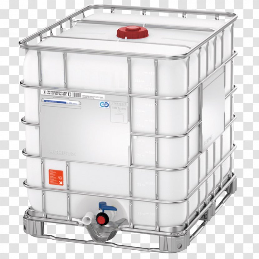 Intermediate Bulk Container Storage Tank Water Industry - Drum Transparent PNG
