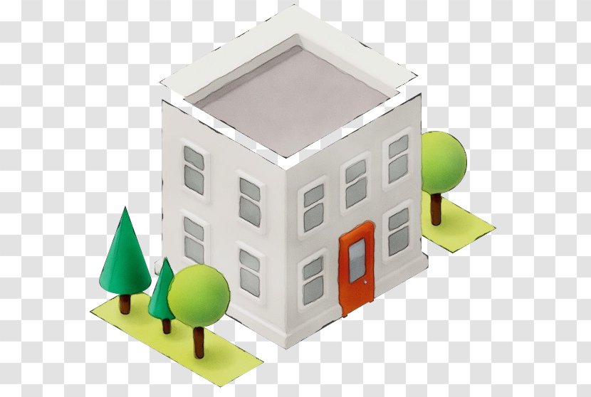 Property Real Estate House Architecture Toy - Paint - Roof Building Transparent PNG