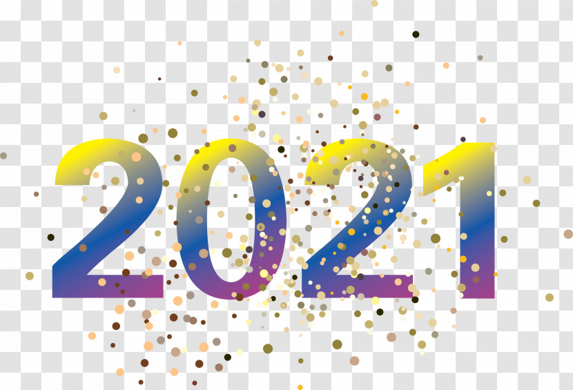 2021 Happy New Year 2021 New Year Transparent PNG