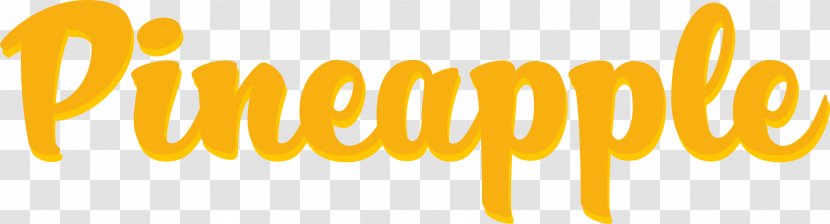 Logo Pineapple Font Brand Desktop Wallpaper - Text Transparent PNG