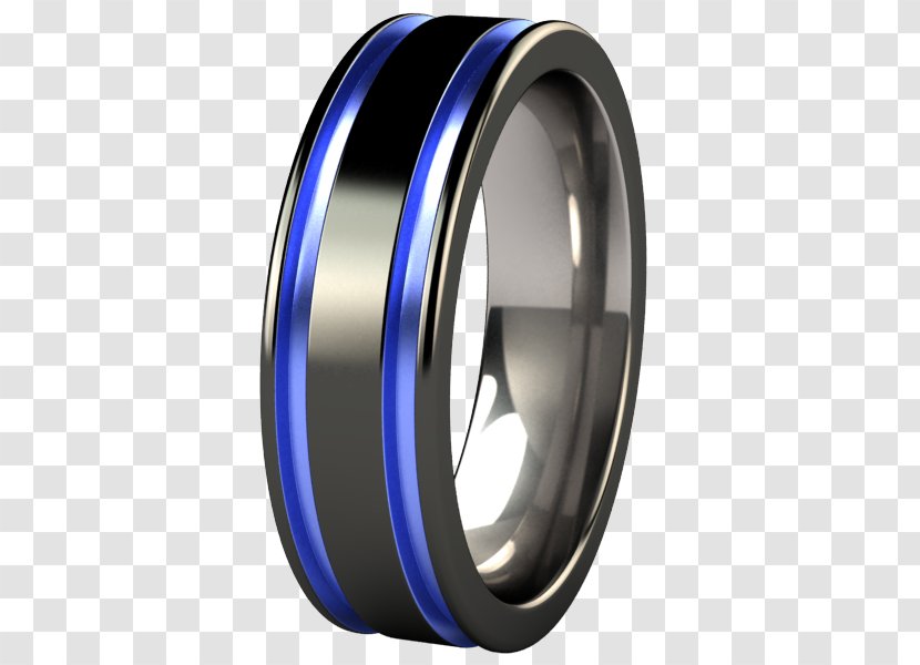 Titanium Ring Wedding Engagement Diamond - Preengagement - Stainless Steel Black Rings Transparent PNG