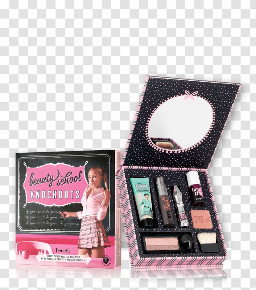 Beauty School Knockouts Full-Face Makeup Kit Benefit Cosmetics POREfessional Face Primer New - Eye Shadow - Eyeshadow Application Spray Transparent PNG
