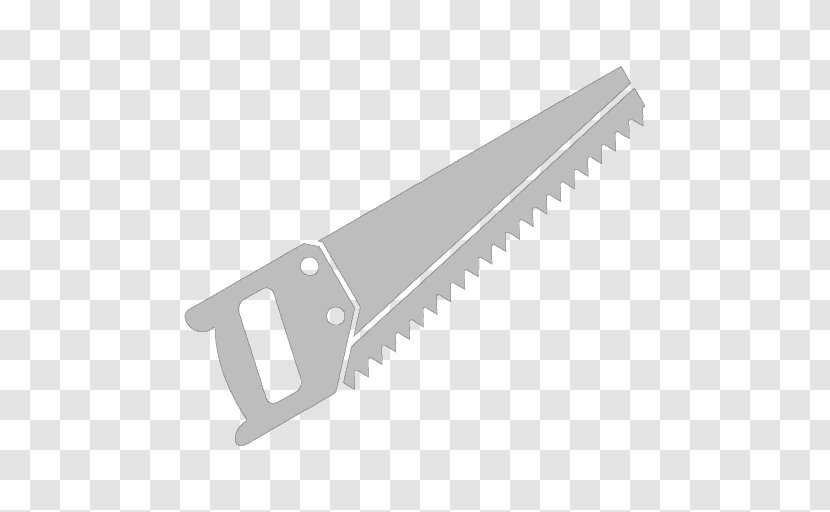 Serrated Blade Hacksaw - Heavy Machinery - Arborist Transparent PNG