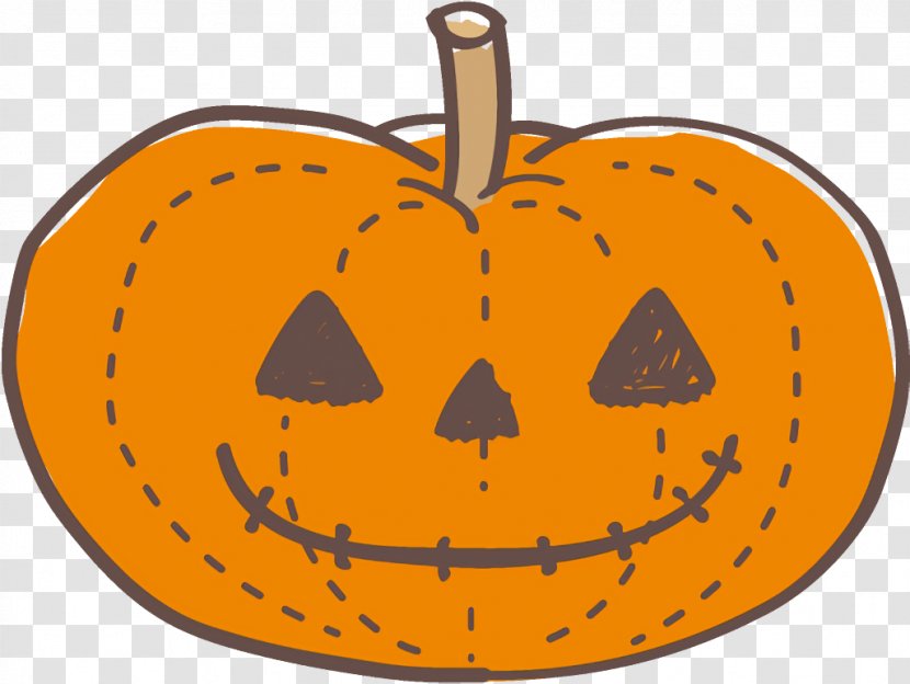Jack-o-Lantern Halloween Carved Pumpkin - Calabaza - Plant Smile Transparent PNG