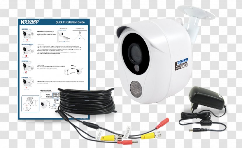 Closed-circuit Television Camera 1080p Digital Video Recorders Network Recorder - Varifocal Lens Transparent PNG
