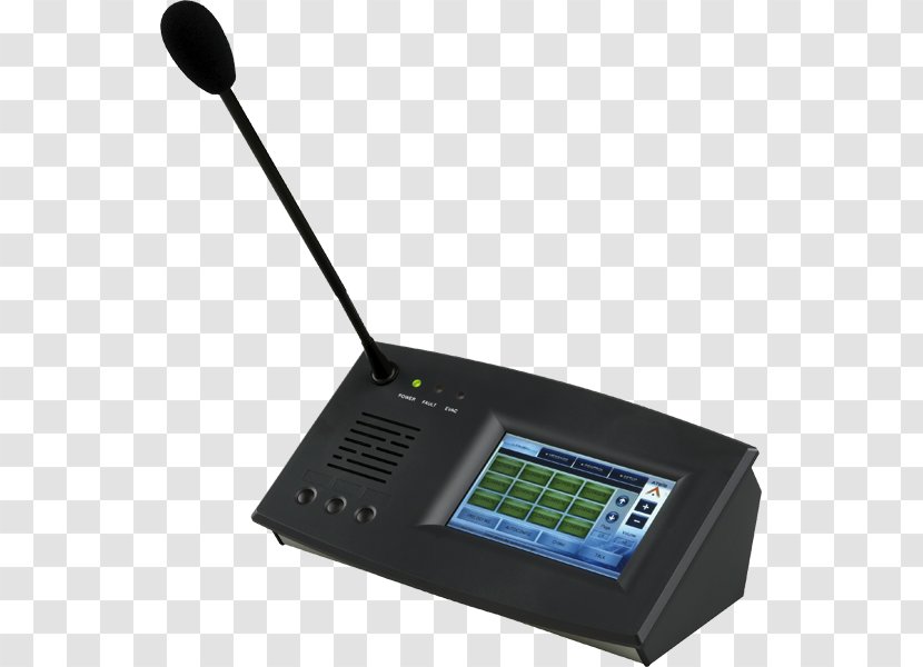 Microphone Sac Nordic Touchscreen System Console - Broadcasting Device Transparent PNG
