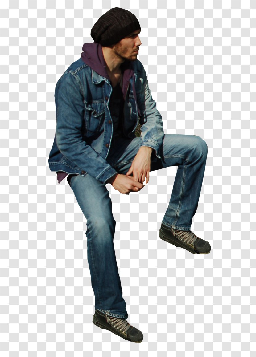Man Jeans Outerwear Homo Sapiens - Trousers Transparent PNG
