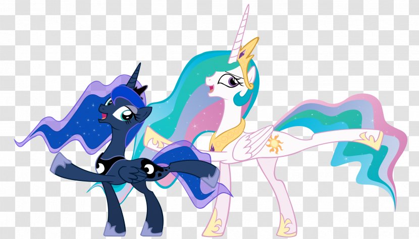 Pony Princess Celestia Luna - Pinkie Pie - Cute Transparent PNG