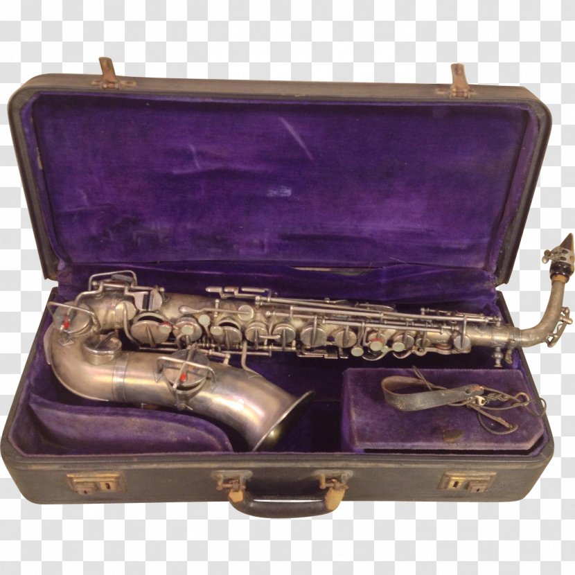 Musical Instruments Woodwind Instrument Purple Violet Metal - Heart - Saxophone Transparent PNG