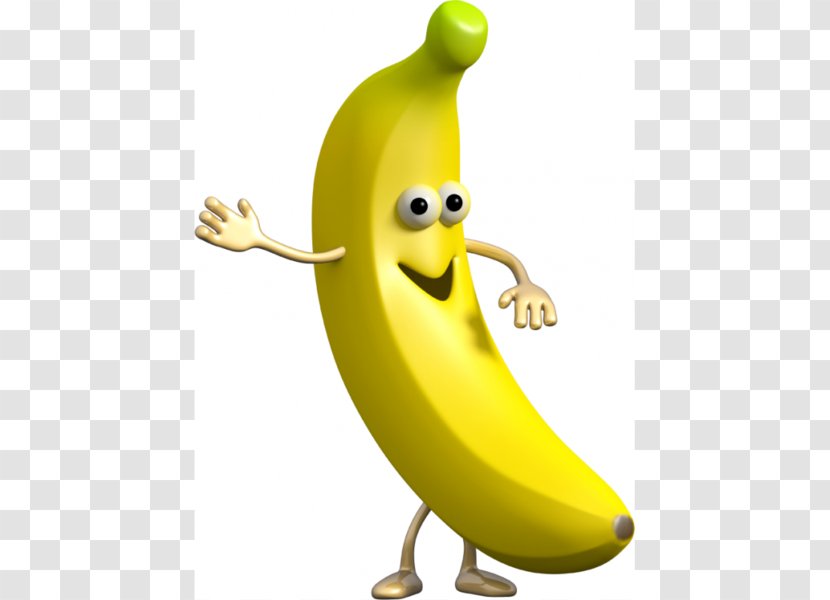 Banana Life Fruit Cartoon - Yellow Transparent PNG