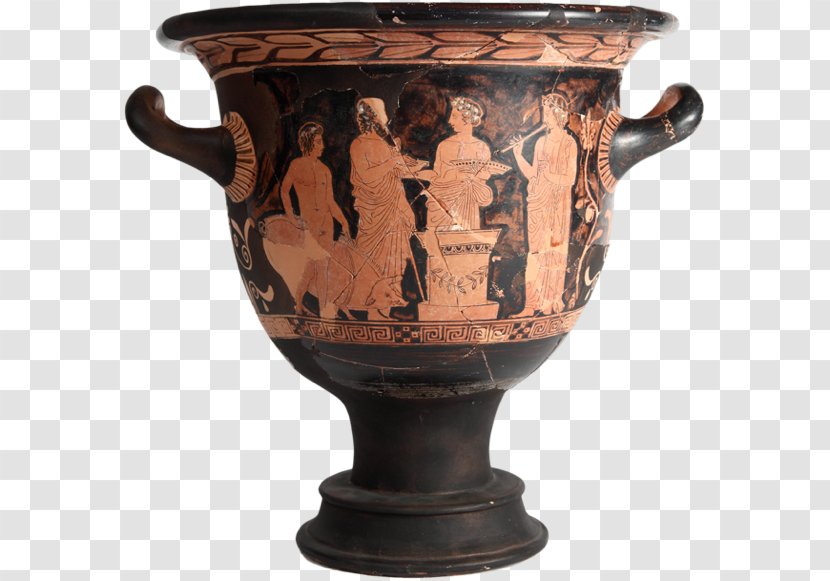 Ancient Greece Krater Medea Greek Mythology Art - Vase - Conversacion Transparent PNG