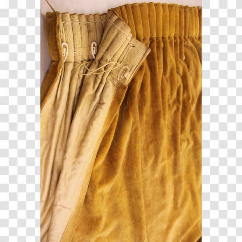 Curtain Shoulder - Silk - Yellow Transparent PNG