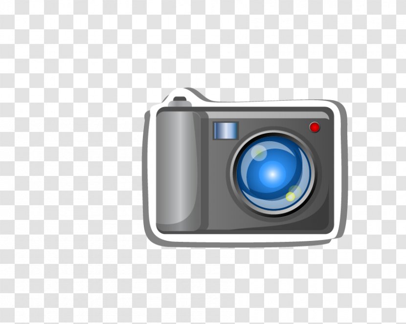 Camera Illustration - Cameras Optics - Cartoon Transparent PNG