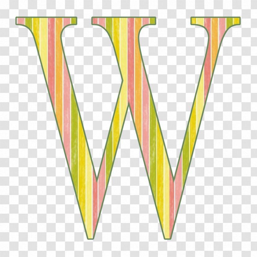 Alphabet Letter Case Yellow Pink - Pastel - Strip Transparent PNG