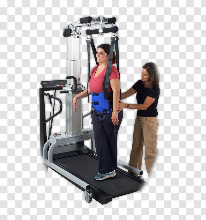 Treadmill Weightlifting Machine Ability Fitness Center Neurological Disorder Spinal Cord Injury - Paxton Transparent PNG