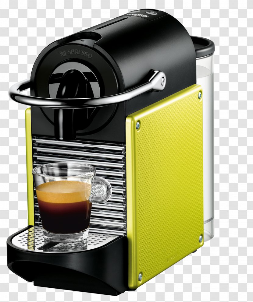 De'Longhi Nespresso Pixie EN 125 Espresso Machines Coffeemaker Transparent PNG