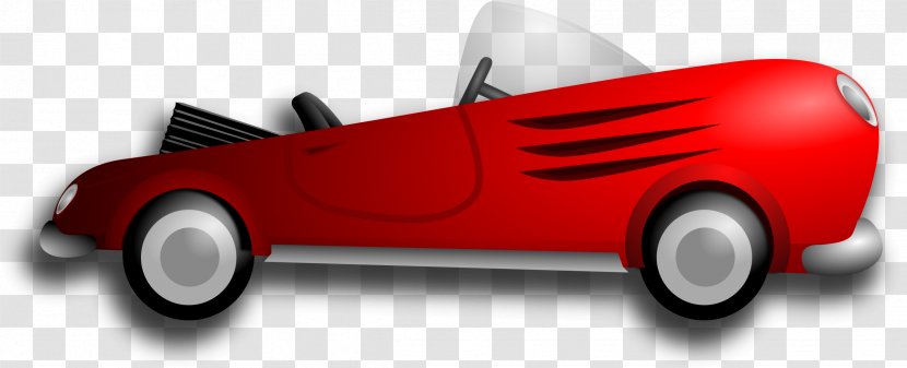 Car Driving Clip Art - Red - Classic Transparent PNG
