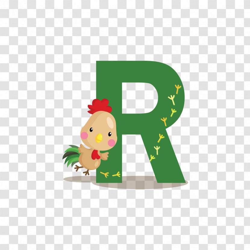 Alphabet R Clip Art - Photography - Green Chicken Transparent PNG