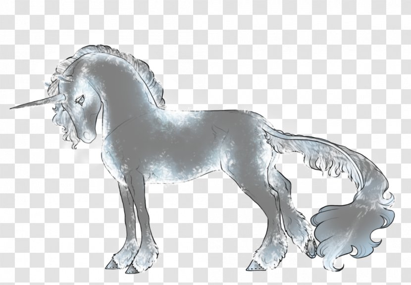 Mustang Unicorn Pack Animal Freikörperkultur Line Art - Yonni Meyer Transparent PNG
