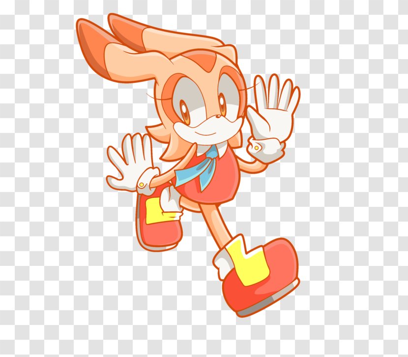 Cream The Rabbit Sonic Hedgehog - Frame Transparent PNG