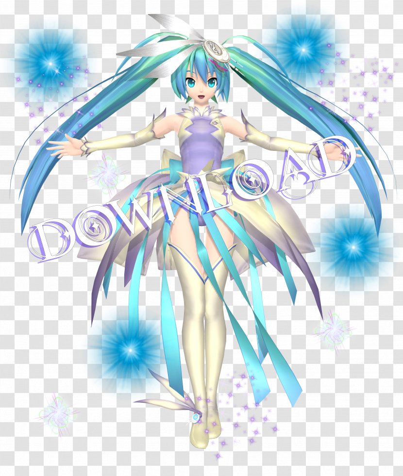 Hatsune Miku: Project DIVA Arcade Future Tone MikuMikuDance Vocaloid SF-A2 Miki - Flower - Miku Model Transparent PNG