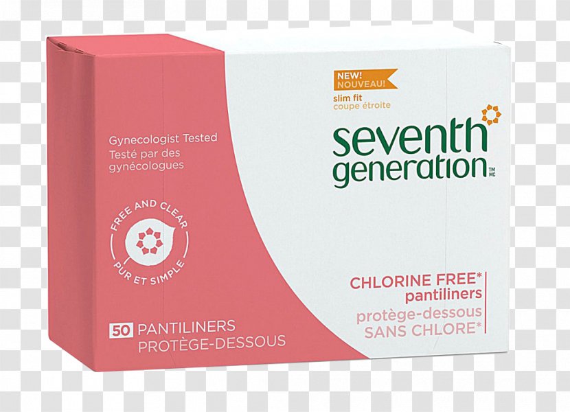 Pantyliner Seventh Generation, Inc. Organic Cotton Natracare Carefree - Textile - Karma Diva Green Cleaning Transparent PNG