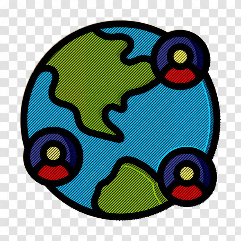 Global Icon Earth Globe Icon Ancestry Icon Transparent PNG