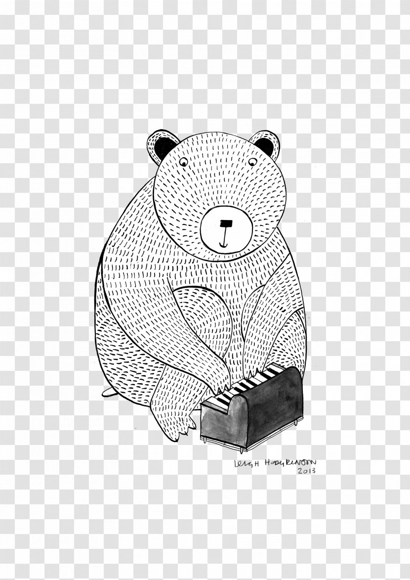 Polar Bear Cubs Drawing - Cartoon Transparent PNG