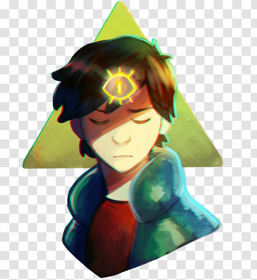 Dipper Pines Mabel Grunkle Stan Bill Cipher Art - Silhouette - Gravity Rush Transparent PNG