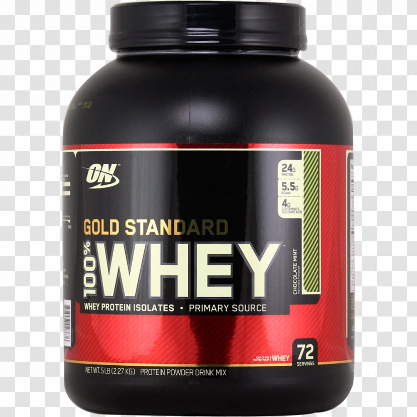 Dietary Supplement Optimum Nutrition Gold Standard 100% Whey Protein Isolates - Bodybuilding Transparent PNG