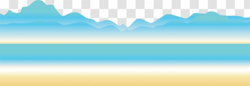 Blue Sky Area Font - Text - Beach Ocean Transparent PNG
