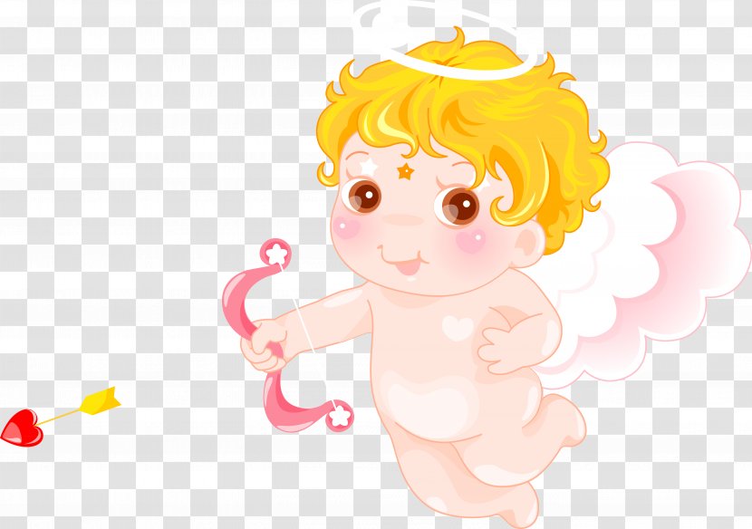 Venus, Cupid, Folly And Time Eros Clip Art - Pink - Cupid Transparent PNG