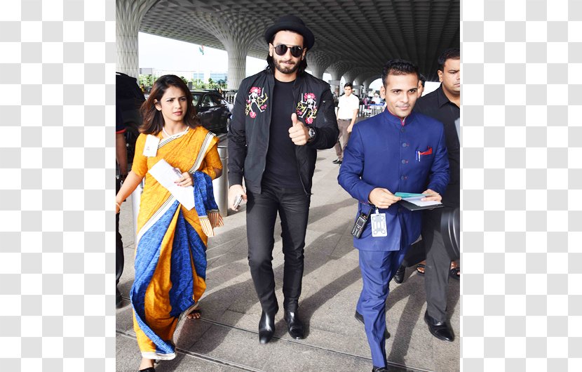 Airport Fashion Suit Outerwear Uniform - Ranveer Singh Transparent PNG
