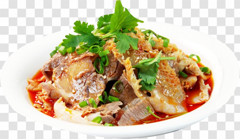 Chengdu Fuqi Feipian Sichuan Cuisine Beef Entrails Bon Chicken - Thai Food - Sirloin Salad Transparent PNG