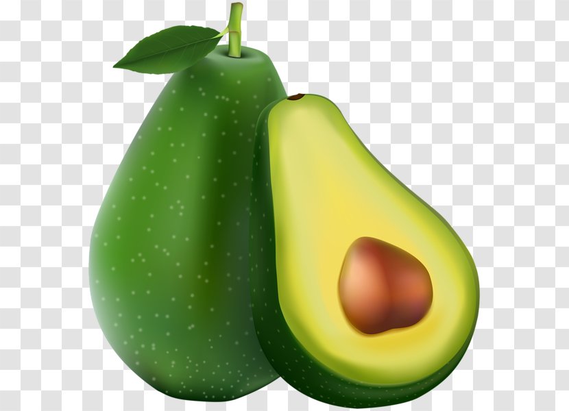 Avocado Food Clip Art - Pear Transparent PNG