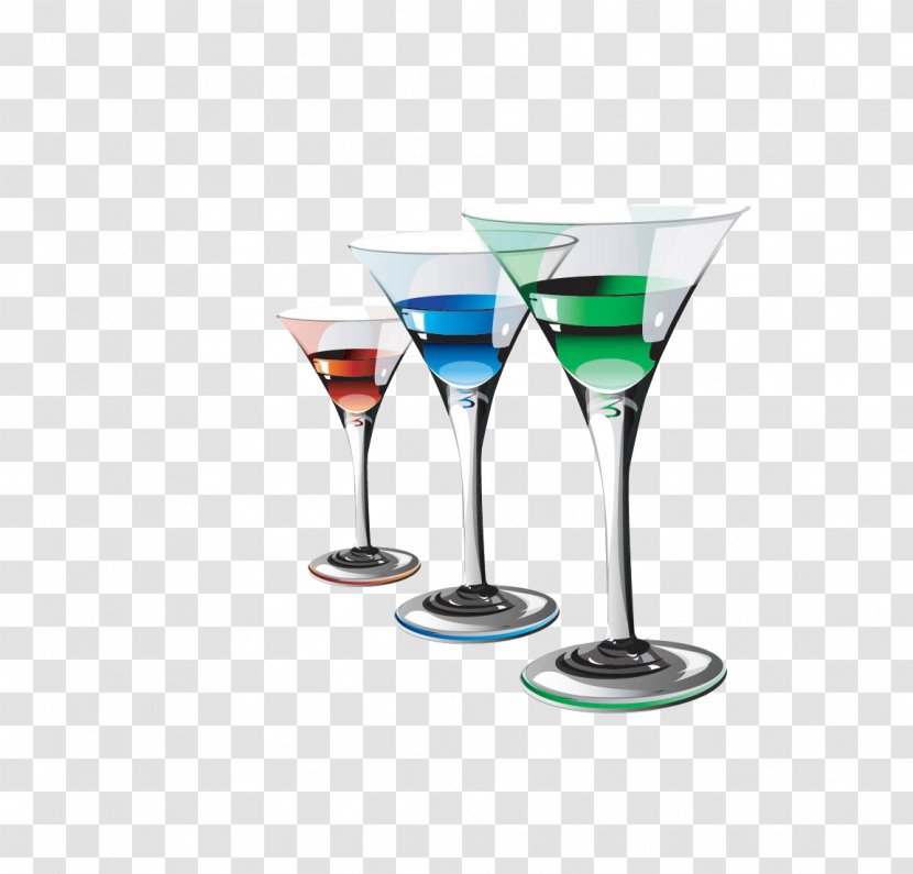 Martini Cocktail Glass Drink - Material Transparent PNG