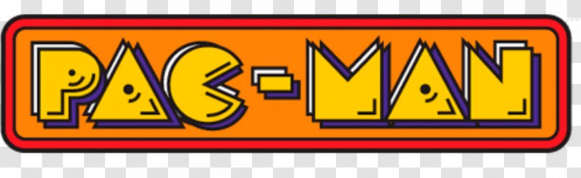 Pac-Man Logo Font Brand Clip Art - Yellow - Pac Man World 3 Ghosts Transparent PNG