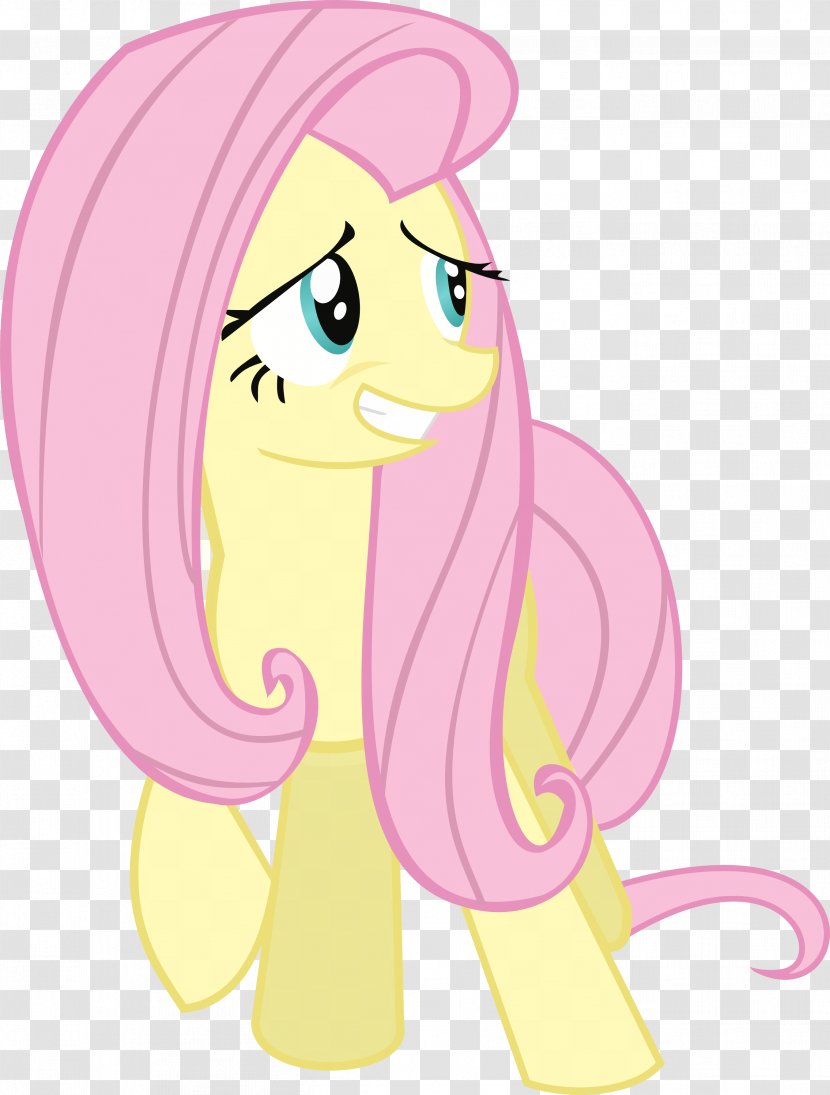 Fluttershy Pony Rainbow Dash - Tree - Watercolor Transparent PNG