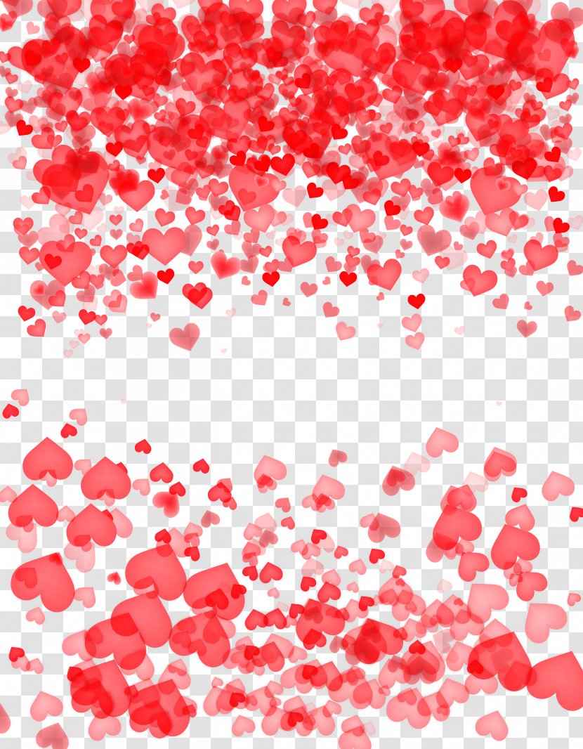 Heart-shaped Material - Red - Point Transparent PNG
