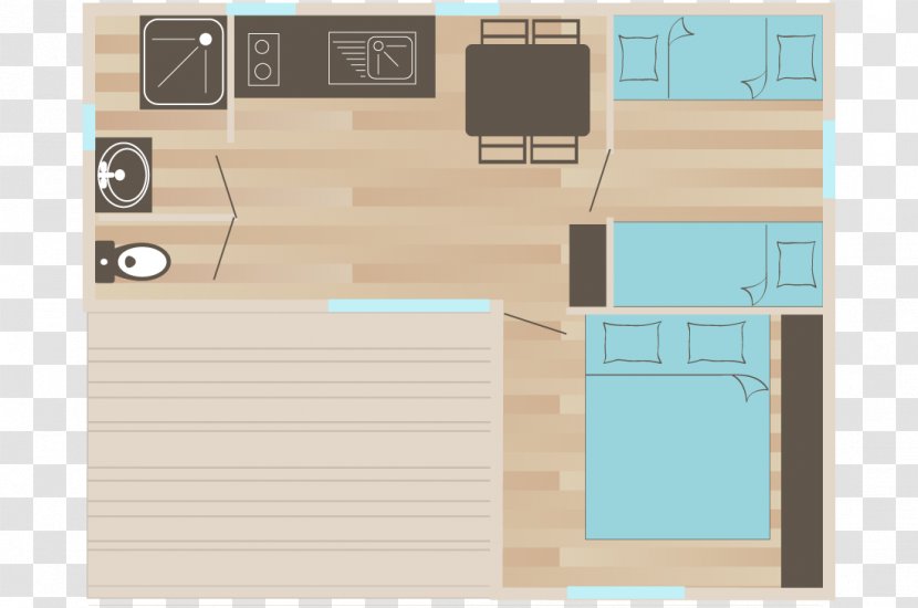 Camping Hélios Chalet Bed And Breakfast Vacation - Rectangle Transparent PNG