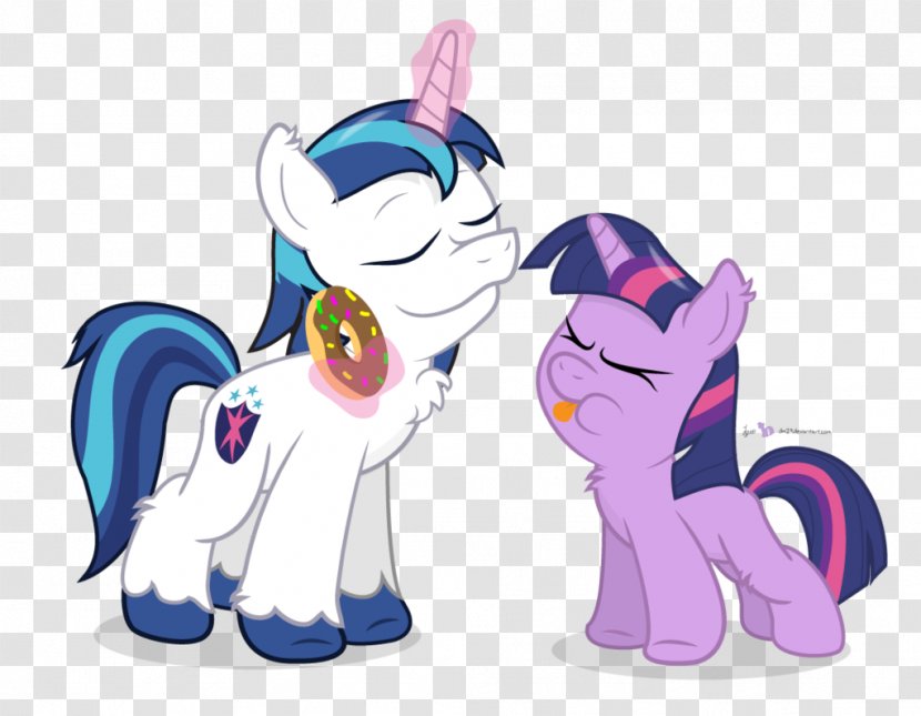 My Little Pony: Friendship Is Magic Twilight Sparkle Shining Armor Rarity - Cartoon - Donut Drawing Transparent PNG