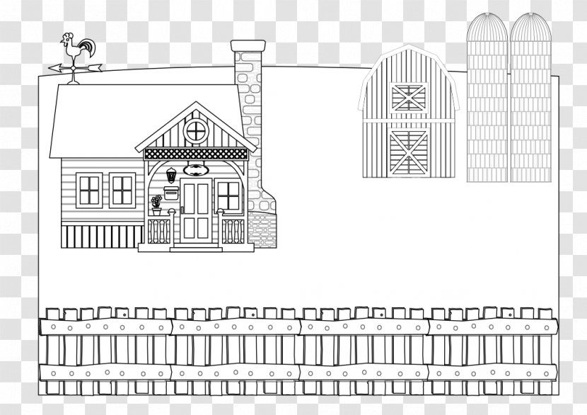 Drawing Architecture Paper Line Art - Structure - Design Transparent PNG