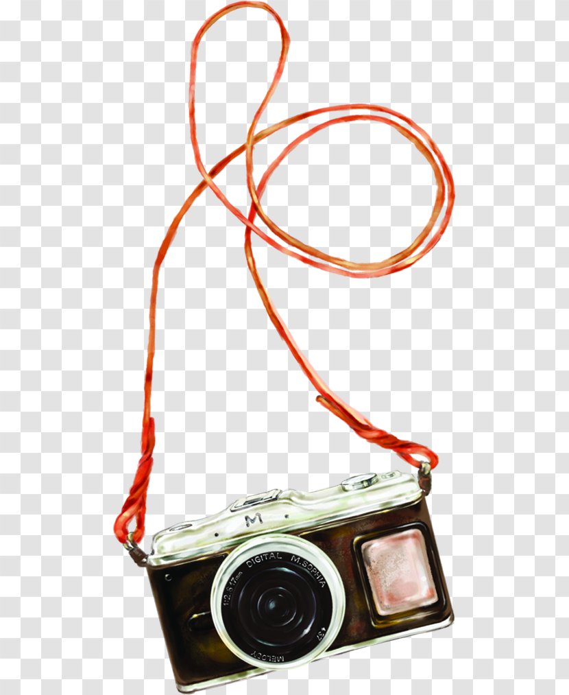 Photography Creativity - Cartoon Braided Ribbon Camera Transparent PNG